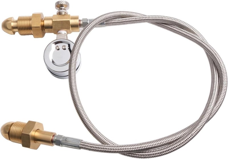 HOgardenME Heavy Duty Refill Hose For UK Argon Cylinder Bottle With 2000 Psi Maximum Pressure G 5/8" Connection Hoses RH For INT Connection(Type 2) - Image 5